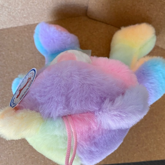 Stuffed Animal Rainbow Bear - Picture 4 of 5